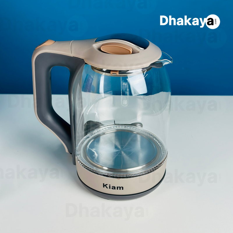 BL002 Kiam Electric Kettle BL002 Automatically Turns Off – Automatic Over Heat Protection (1.8 L) (5)